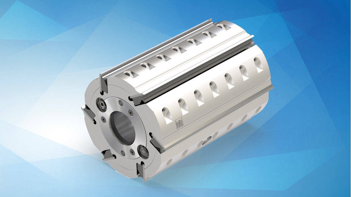 LIGNA Product 2025: Cutterhead, closed clamping system (Leitz)